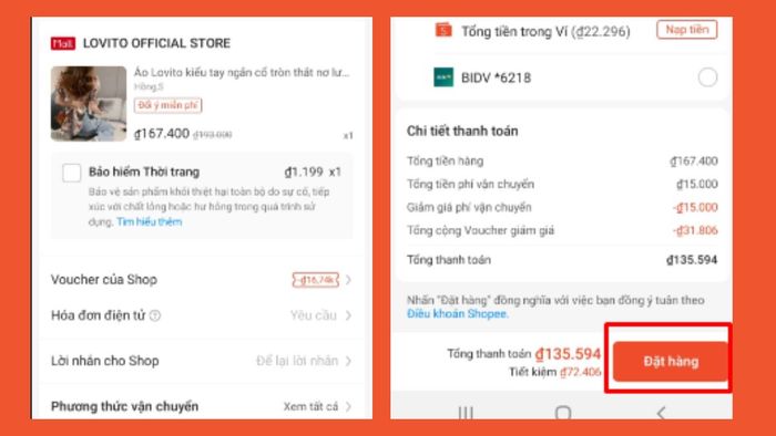Hướng dẫn mua hàng trên Shopee với giá tốt nhất - bước 10